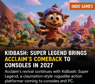 Kidbash: Super Legend brings Acclaim’s comeback to consoles in 2027