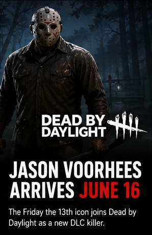 Dead by Daylight adds Jason Voorhees on June 16