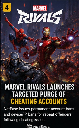 Marvel Rivals launches targeted purge of cheating accounts
