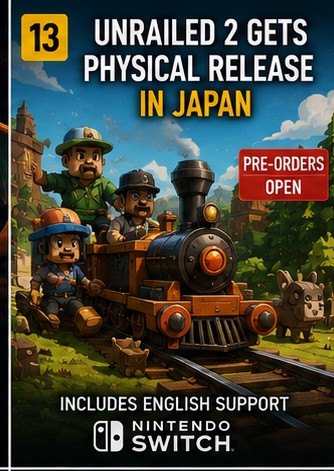 Unrailed 2 gets Japanese physical release with English support