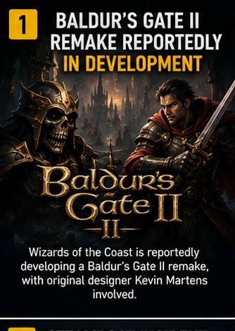 Baldur’s Gate II remake reportedly in development