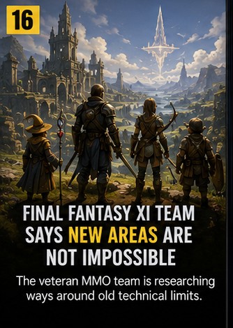 Final Fantasy XI team says adding new areas is not impossible