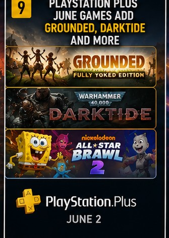 PlayStation Plus June games add Grounded, Darktide and Nickelodeon brawling