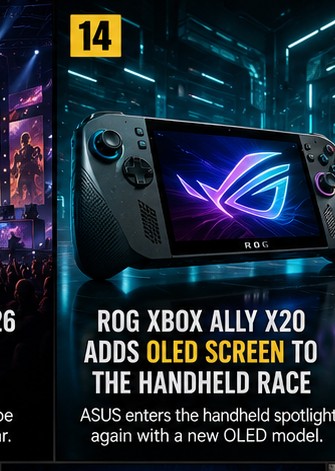 ROG XBOX Ally X20 adds OLED screen to the handheld race