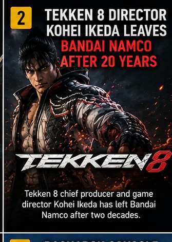 Tekken 8 director Kohei Ikeda leaves Bandai Namco after 20 years