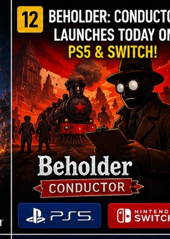 Beholder: Conductor launches on PS5 and Switch