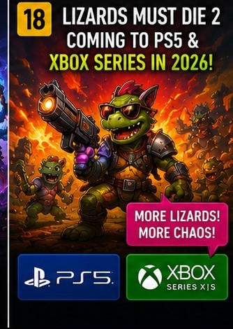 LIZARDS MUST DIE 2 heads to PS5 and Xbox Series this year