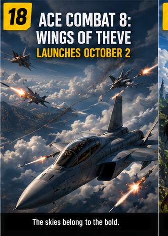 Ace Combat 8: Wings of Theve launches October 2