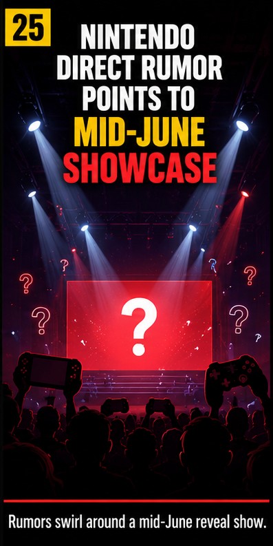 Nintendo Direct rumor points to mid-June showcase
