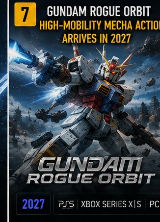 Gundam Rogue Orbit brings high-mobility mecha action in 2027