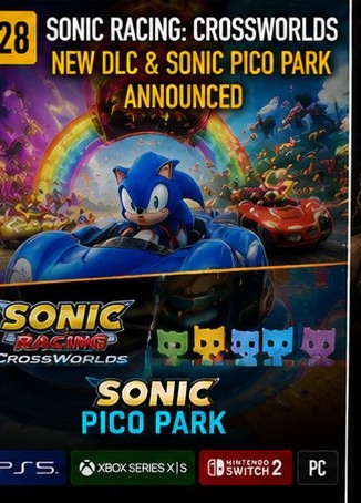 Sonic Racing: CrossWorlds reveals future DLC and SONIC PICO PARK
