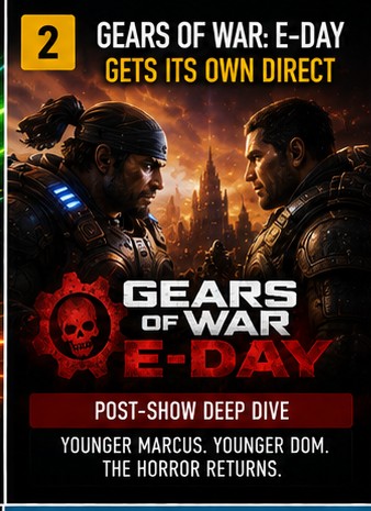 Gears of War: E-Day gets its own post-show deep dive today