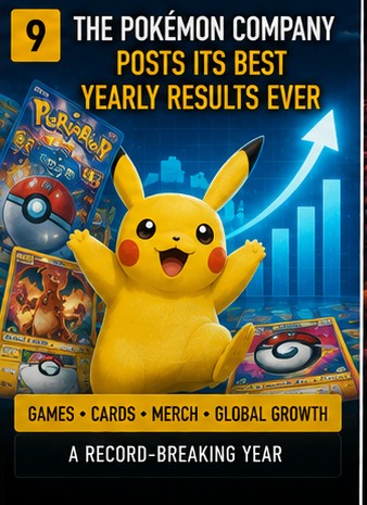 The Pokémon Company posts its best yearly numbers ever