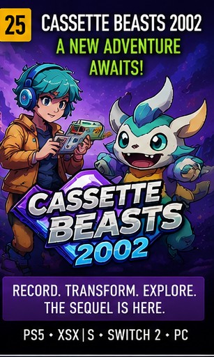 Cassette Beasts 2002 announced for modern platforms