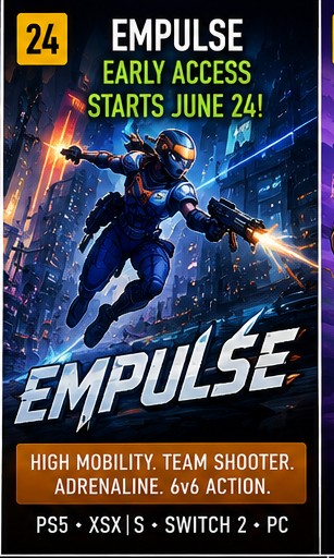 EMPULSE launches in Early Access on June 24