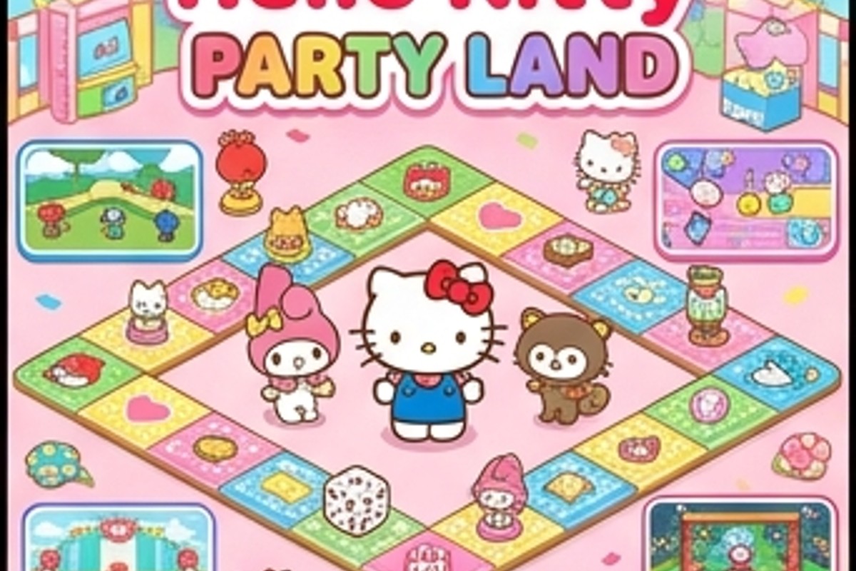 Hello Kitty Party Land brings 140 Sanrio characters to Switch 2