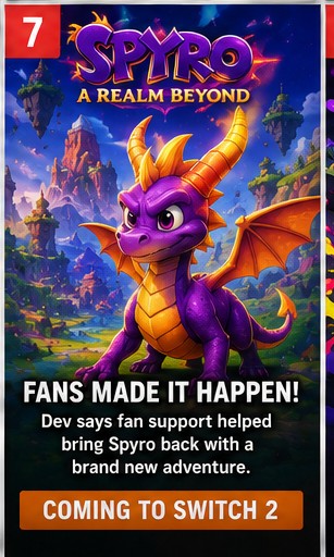 Spyro: A Realm Beyond dev says fans helped make it happen