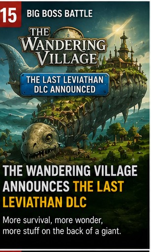 The Wandering Village announces The Last Leviathan DLC