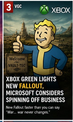 Xbox reportedly given green light to fast-track new Fallout as Microsoft considers spinning off business