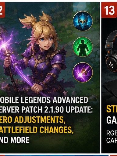 Mobile Legends Advanced Server Patch 2.1.90 Update: Hero Adjustments, Battlefield Changes, and more