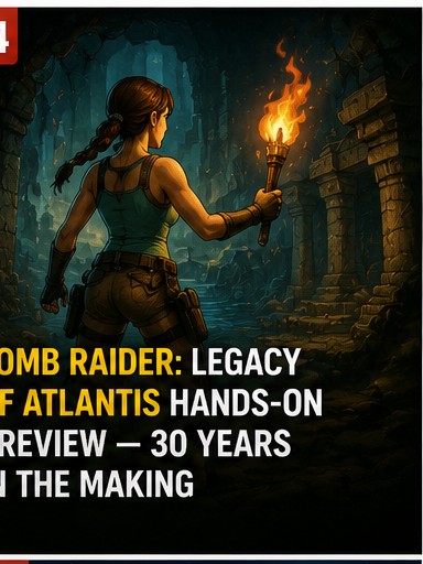Tomb Raider: Legacy of Atlantis Hands-on Preview – 30 years in the making