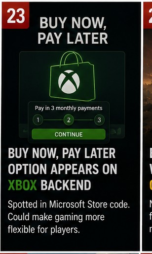 Buy Now, Pay Later option appears on Xbox backend