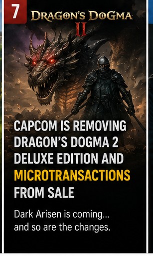 Capcom is removing Dragon’s Dogma 2 Deluxe Edition and microtransactions from sale
