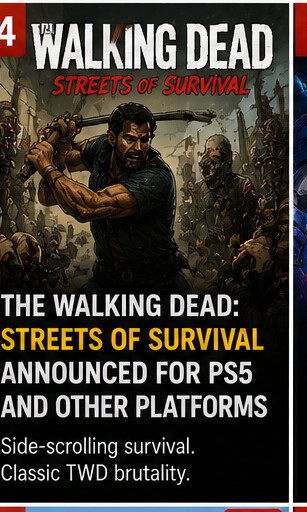 The Walking Dead: Streets of Survival announced for PS5 and other platforms