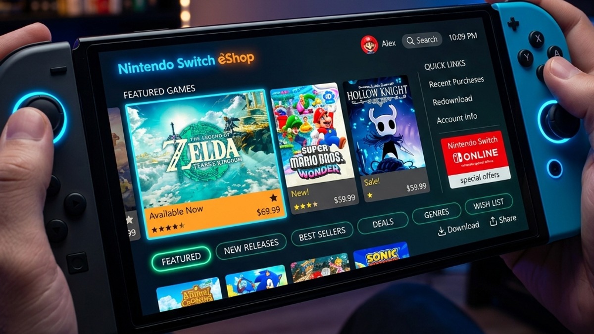 Nintendo replaces original Switch eShop with native app for better performance