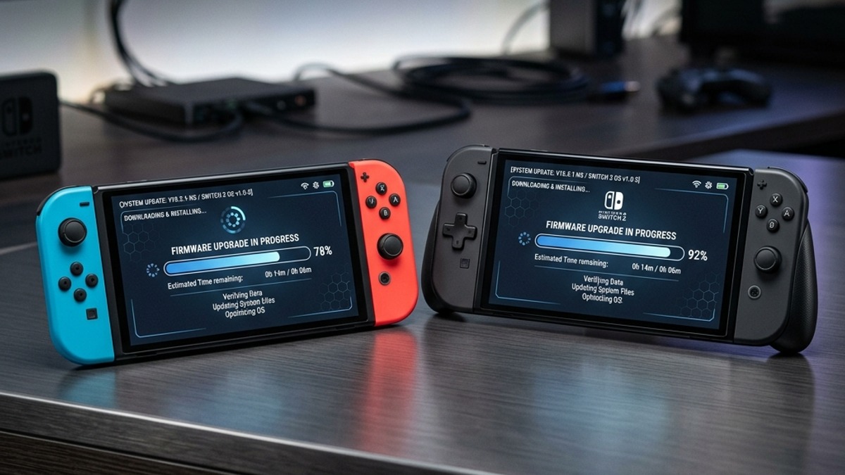 Nintendo Switch and Nintendo Switch 2 updated to Version 22.5.0
