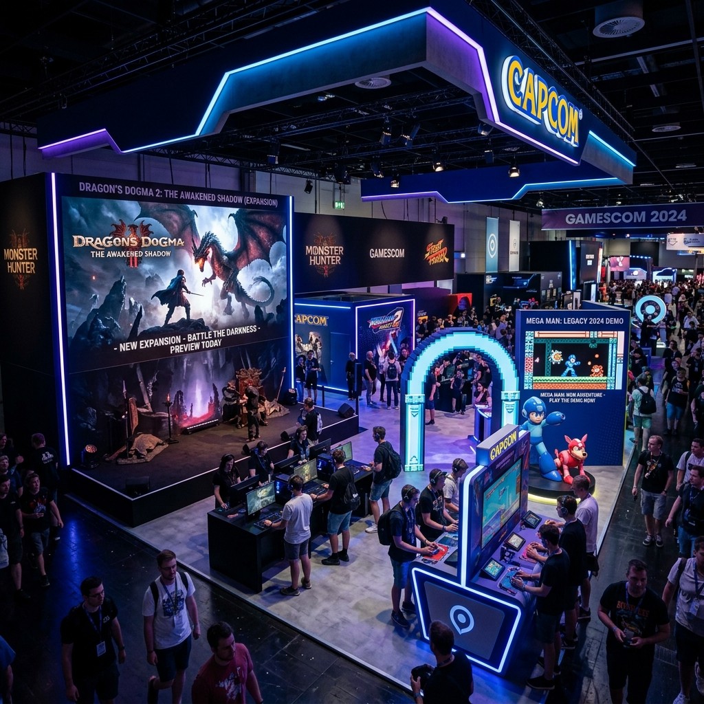 Capcom confirms Dragon’s Dogma 2 expansion and Mega Man for Gamescom