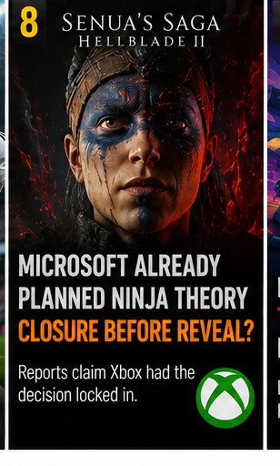 Microsoft already planned Ninja Theory closure when it announced Senua, it’s claimed