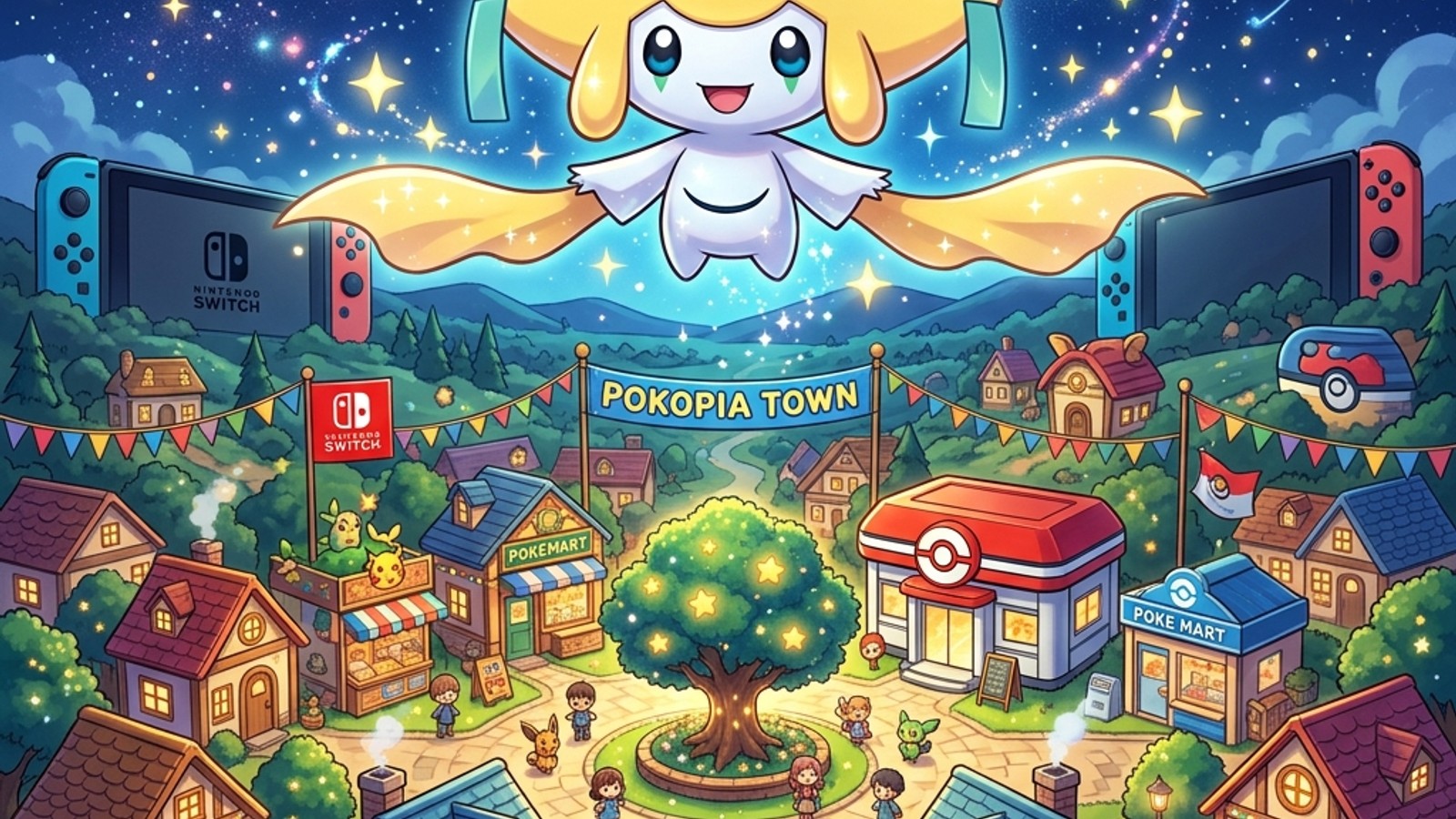 Jirachi is coming to Pokémon Pokopia next week for a limited time