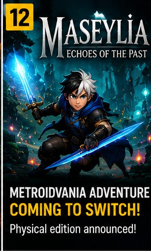 Maseylia: Echoes of the Past heading to Nintendo Switch, physical version announced
