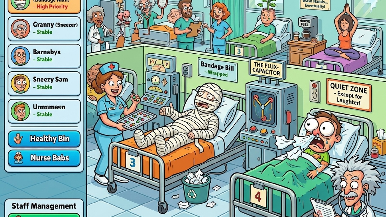 Two Point Hospital: Full Health Collection coming soon to Switch 2