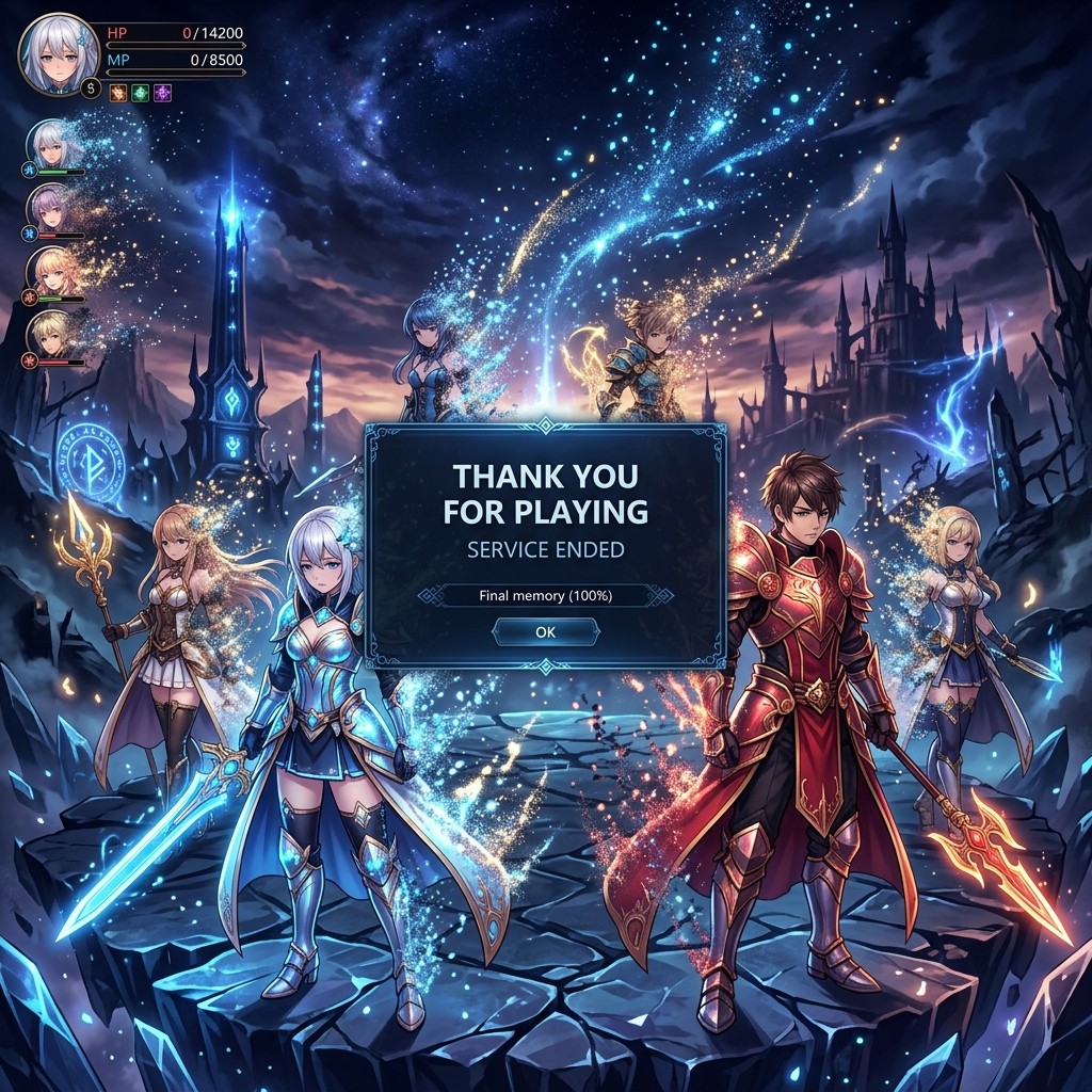 Brave Frontier Versus ends service on June 22 after less than a year