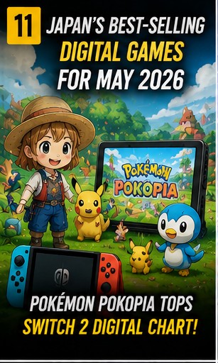 Nintendo reveals Japan’s best-selling digital games for May 2026