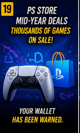 PS Store Mid-Year Deals sale includes thousands of PS5 and PS4 games