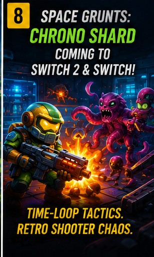 Space Grunts: Chrono Shard coming to Nintendo Switch 2 and Switch