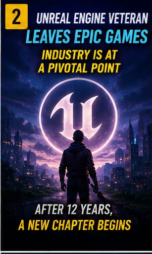 Unreal Engine veteran leaves Epic Games, says the industry is at a pivotal point