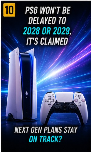 PS6 won’t be delayed to 2028 or 2029, it’s claimed
