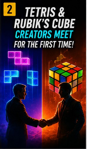 Tetris and Rubik’s Cube creators meet for the first time in new video