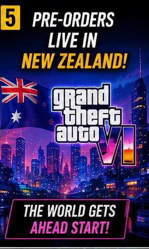 You can pre-order GTA 6 right now in New Zealand