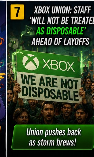 Ahead of expected mass layoffs, union says Xbox staff ‘will not be treated as disposable’