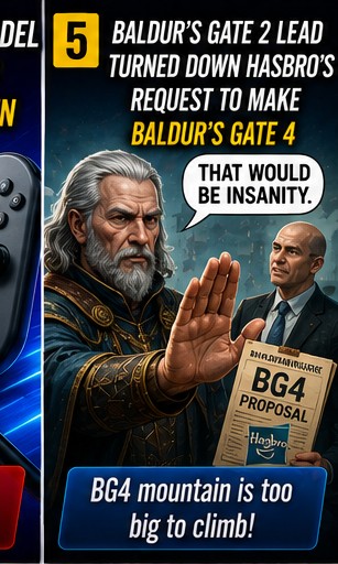 Baldur’s Gate 2 lead says he turned down Hasbro’s request to make Baldur’s Gate 4