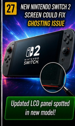 Evidence points to potential new LCD screen for Nintendo Switch 2