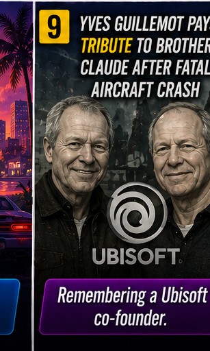 Ubisoft CEO Yves Guillemot pays tribute to brother Claude after fatal aircraft crash