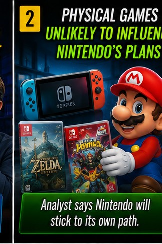 Analyst says PlayStation ditching physical games is unlikely to influence Nintendo’s plans