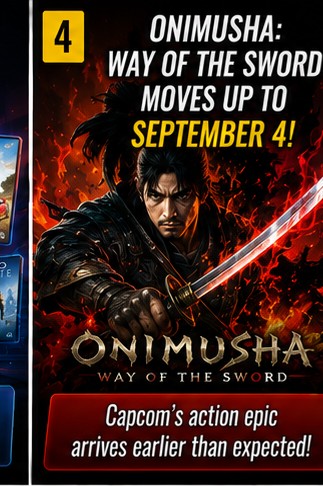 Onimusha: Way of the Sword release date moved forward to September 4