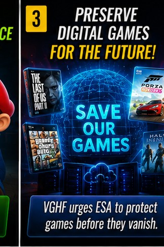 Video Game History Foundation asks ESA to legally preserve digital-only games